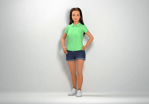 Artista cria Barbie com as proporções médias de uma adolescente americana de 19 anos Boneca Barbie com as proporções médias de uma adolescente americana de 19 anos