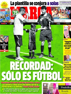 Menino de 5 anos aparta briga entre árbitro e técnico