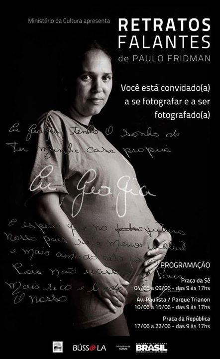 Fotógrafo do projeto Retratos Falantes é furtado na praça da Sé