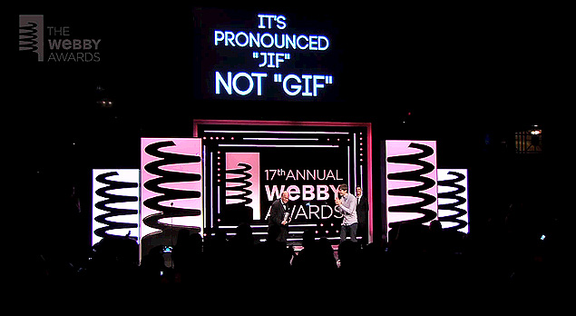 Pronúncia correta de GIF é ‘jif’