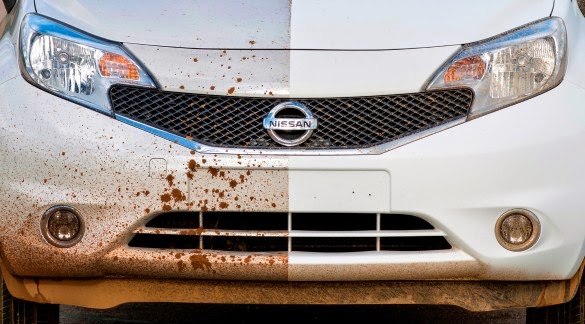Nissan apresenta carro que não precisa ser lavado