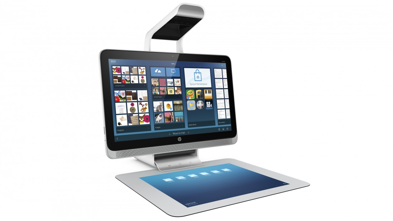 HP lança computador com projetor embutido e scanner 3D