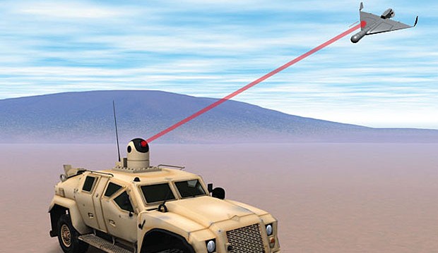 Chineses criam canhão de raio laser que destrói drones
