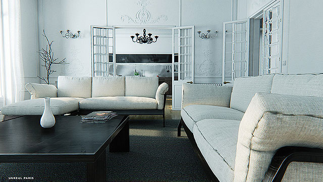 Designer cria apartamento surpreendentemente realista no computador