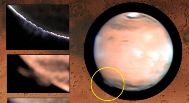 Névoa misteriosa em Marte intriga cientistas