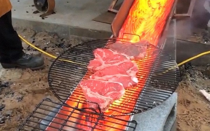 Como preparar churrasco com lava