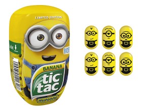 Tic Tac lança edição especial dos Minions nos Estados Unidos