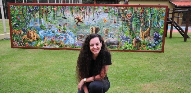 Brasileira leva 11 meses para montar maior quebra-cabeça do mundo