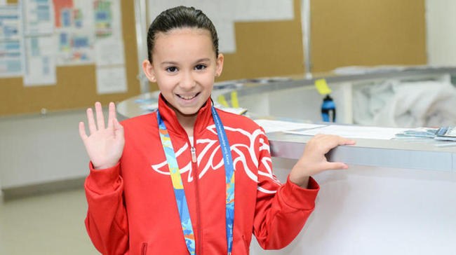 Criança de 10 anos vai nadar no Mundial de Esportes Aquáticos de Kazan