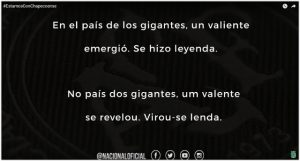 Atlético Nacional chama Chapecoense de 'lenda' em vídeo no YouTube
